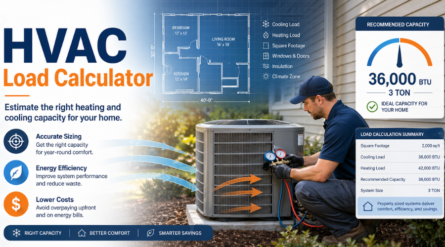 HVAC Load Calculator: Free Tool for Faster, More Accurate Estimates