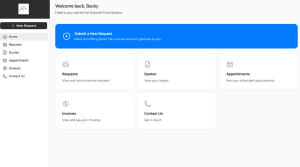 Client Portal for Home Service Businesses