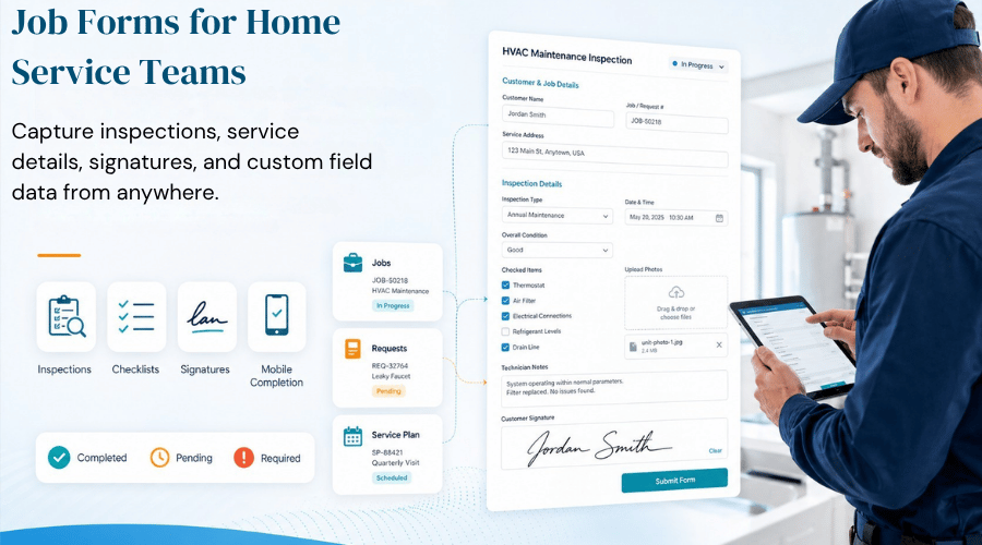 Field Service Checklist Software for Home Service Teams