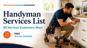 Handyman Services List: 50 Services Customers Want