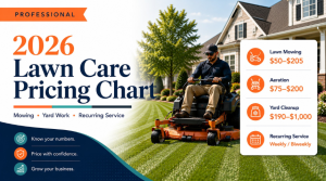 Lawn Care Pricing Chart: 2026 Rates & Pricing