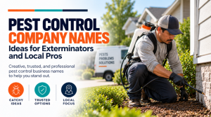 Pest Control Company Names: Ideas for Exterminators and Local Pros